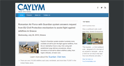 Desktop Screenshot of caylym.com